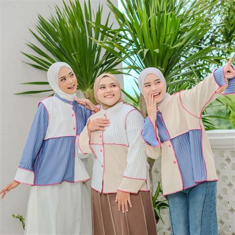 Jual Mybamus X NurulFadillah Sherly Top Knit Oversize Atasan Wanita