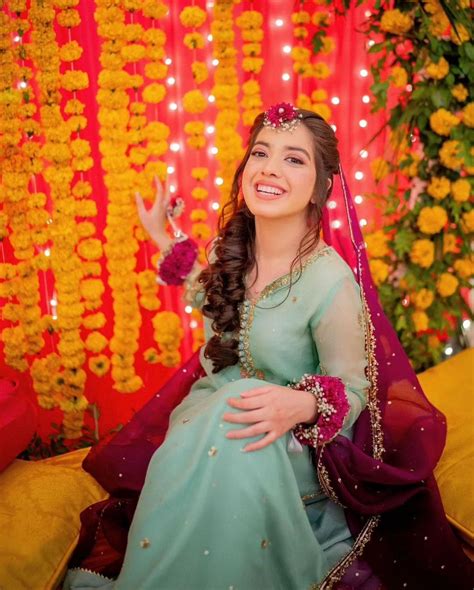 A Radiant Beginning Arisha Razi Khan Shines At Her Dholki Ceremony Lens