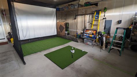 My Collapsible Garage Setup R Golfsimulator