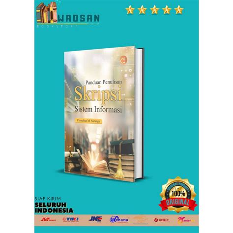 Jual Promo Buku Buku Panduan Penulisan Skripsi Sistem Informasi