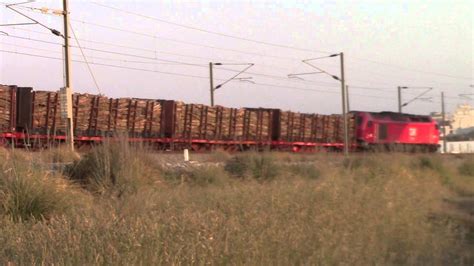 Takargo Rail 6000 loco 6005 timber passes São Félix da Marinha YouTube