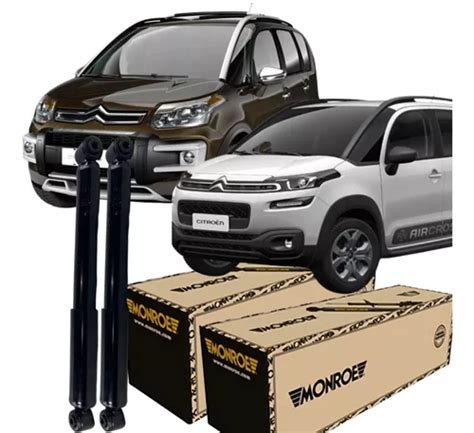 Par Amortecedor Monroe Traseiro Citroen Aircross 2010 2020