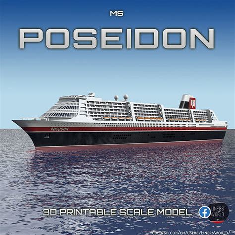 MS POSEIDON - Fictional cruise ship from the 2006 movie 3D model 3D ...