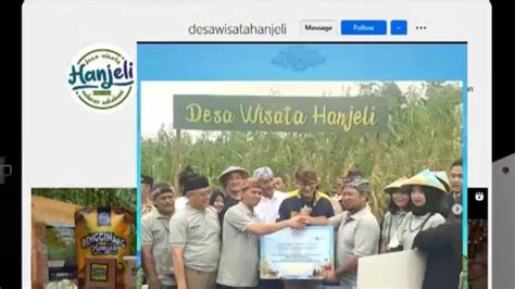 Desa Wisata Hanjeli Sei Sekonyer Gunakan Teknologi Digital Untuk