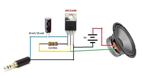 Simple Audio Amplifier Circuit Audio Amplifier Diy Amplifier Amplifier