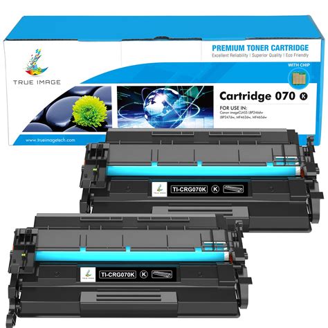 Compatible Canon 070 Black Toner Cartridges 2-Pack (With Chip) | True Image Tech | Reviews on ...