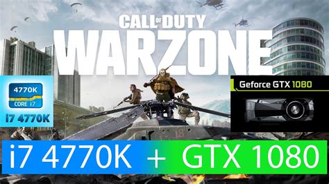 Call Of Duty Warzone P Intel Core I K Gtx Gb