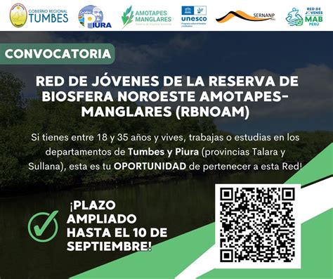 AMPLIACIÓN DE CONVOCATORIA Gobierno Regional de Tumbes