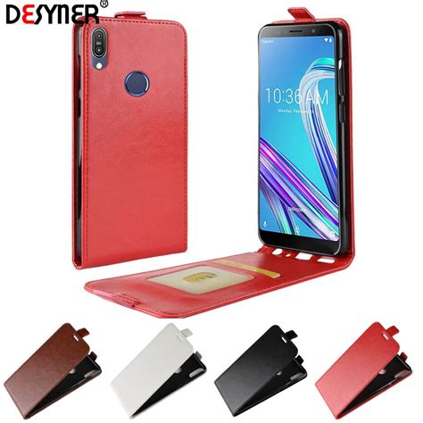 Desyner Case For Asus Zenfone Max Pro M Zb Kl Pu Leather Cover For