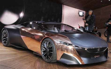 Phenomenal Peugeot Onyx Supercar Concept Finished In Pure Copper And Carbon Fiber Pinnacle