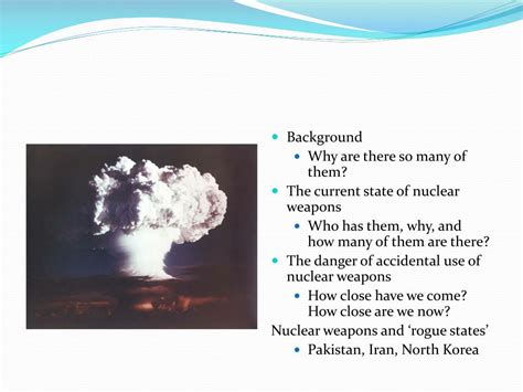 Ppt Nuclear Arms Proliferation Powerpoint Presentation Free Download Id 4336026