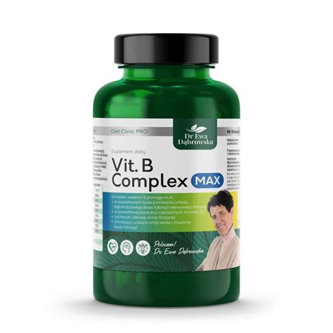 Vit B Complex Max Kaps Dr Ewa D Browska Homeoapteka Pl