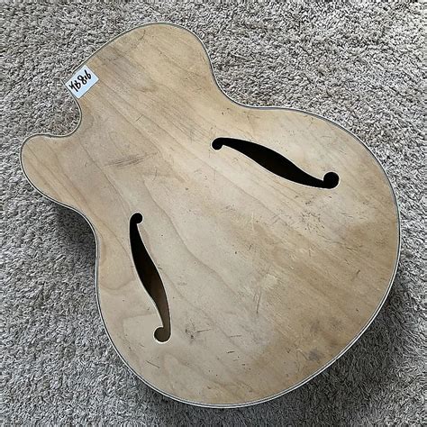 Left Handed Custom Hollow Body Jazz Guitar DIY Project Reverb