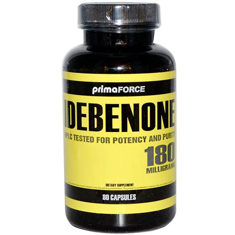 Primaforce Idebenone 180 Mg 80 Capsules IHerb