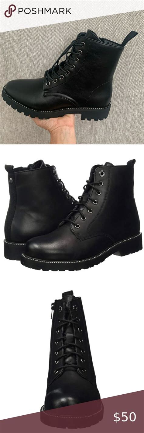 Cushionaire Combat Ankle Boots Ankle Boots Boots Shoes