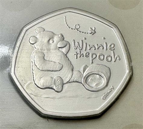 The Royal Mint Winnie The Pooh Bu P Coin In Blister Pack