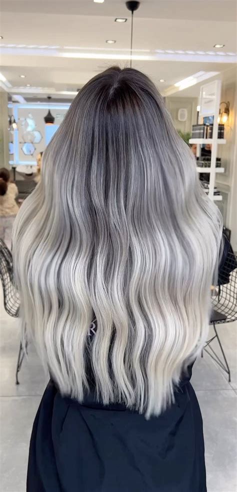 Breathtaking Balayage Hair Colour Ideas Platinum Blonde Balayage With