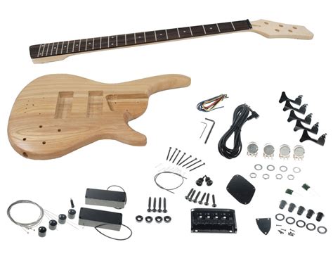 Solo Srbk 15 Diy 5 String Electric Bass Guitar Kit Solo Music Gear