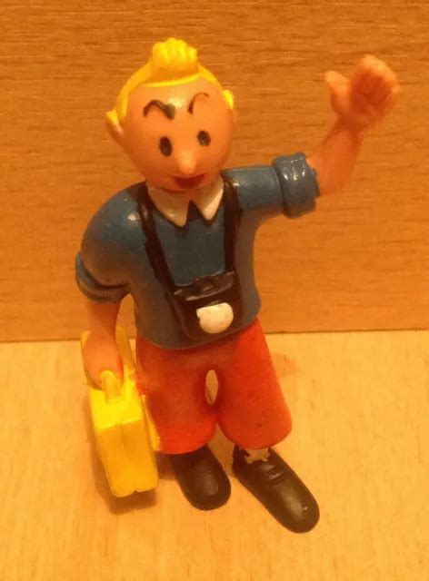 FIGURINE PVC COMICS Spain Tintin Kuifje Herge Comicspain Avec Sa Valise