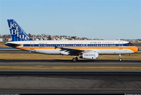 N763JB JetBlue Airways Airbus A320 232 Photo By Evan Dougherty ID