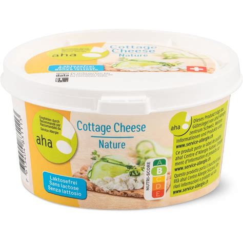 Aha Cottage Cheese Laktosefrei Migros