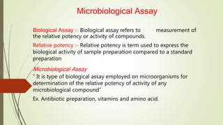 Microbiological Assay Ppt