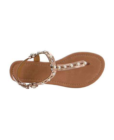 Olivia Miller Avon Multi Pearl Sandals Macys