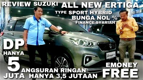 Suzuki All New Ertiga Sport Hybrid Dp Juta Angsuran Jutaan