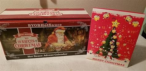 Amazon Hot Sauce Gift Set Advent Calendar The Sauces Of Christmas Countdown To