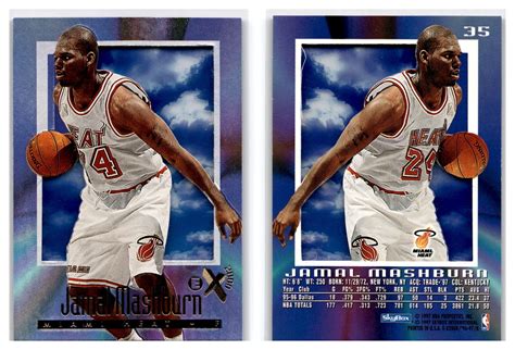 Skybox Ex Jamal Mashburn Miami Heat Ebay