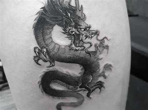 Dragon Tattoo Inksane Tattoo Piercing