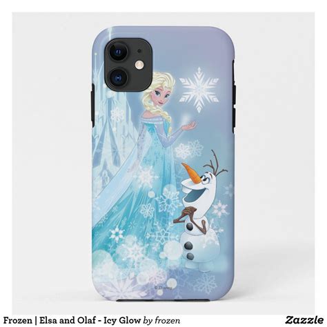 Frozen Elsa And Olaf Icy Glow Case Mate Iphone Case Zazzle In