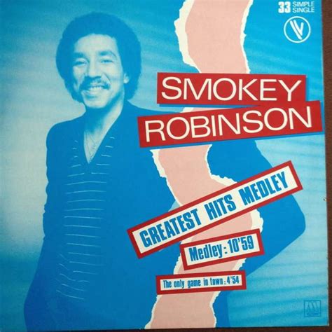 Vinyles Smokey Robinson Greatest Hits Medley En Stock Sur Rock N Game