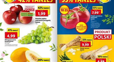 Lidl I Biedronka Polskie Jab Ka Za Z Kg Truskawki Z G