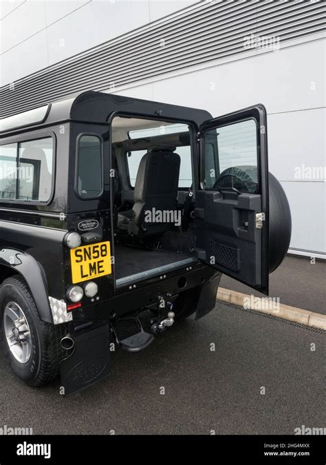 Land Rover Defender Svx Hardtop Th Anniversary Edition Stock Photo