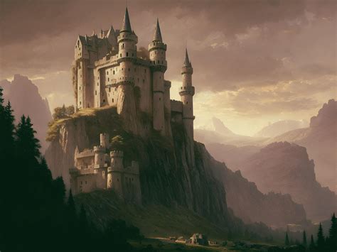 Classic Fantasy Castle By Jv Andrew On Deviantart