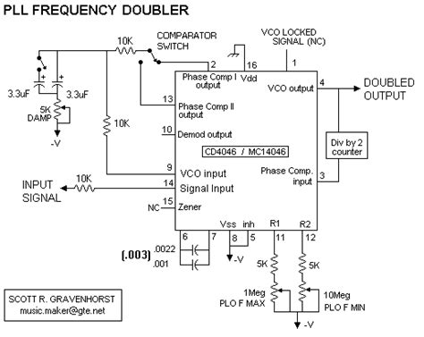 Frequency Multiplier Using Pll Circuit Diagram