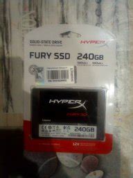 Відгуки про SSD диск Kingston HyperX Fury 3D 240GB 2 5 SATAIII TLC KC