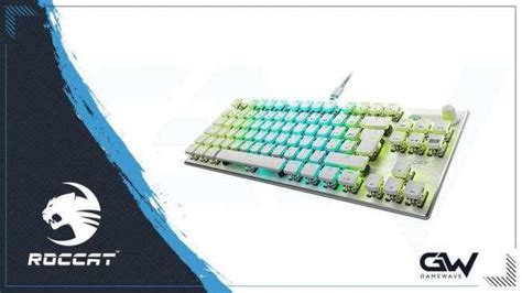 2024 - Vulcan TKL Pro White: ROCCAT Keyboard Review