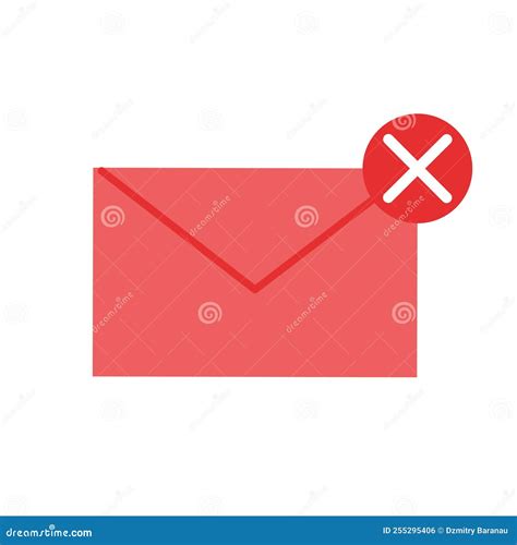 Spam Email Vector Icon Illustration And Internet Sign Envelope Message