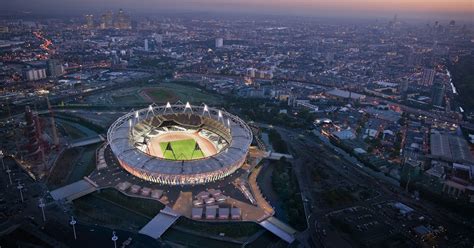 terralonginqua: London 2012 Olympic Stadium Aerial HQ Wallpaper