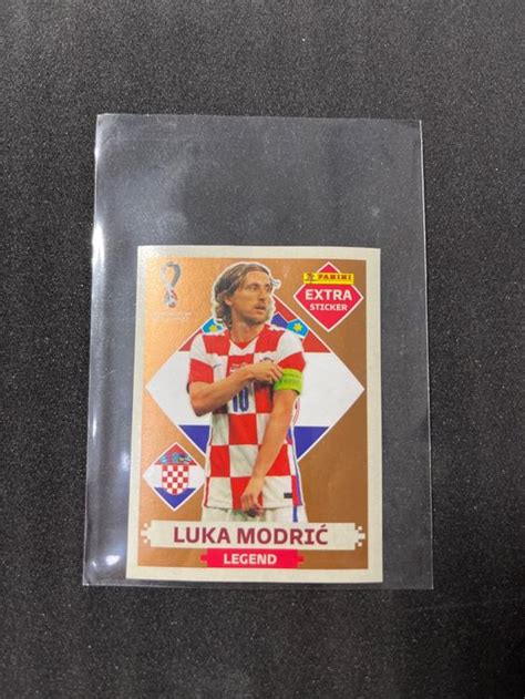 Panini WM 2022 Luka Modric Extra Sticker Gold Kaufen Auf Ricardo