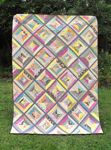 Fussy Cut Hope Valley String Quilt