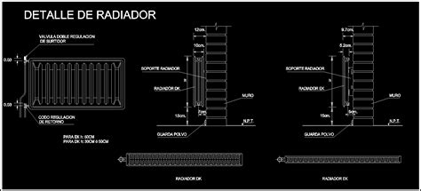 Radiators Details DWG Detail For AutoCAD Designs CAD