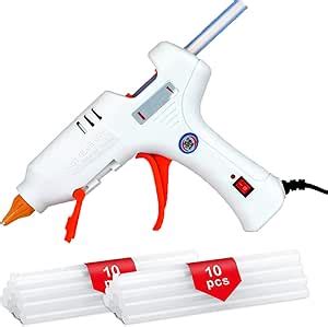 Amazon Tooniu Glue Gun W Hot Glue Gun Kit With Premium Transparent Hot Glue Sticks