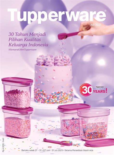 Katalog Promo Dan Brosur Reguler Tupperware Edisi Bulan Mei 2022