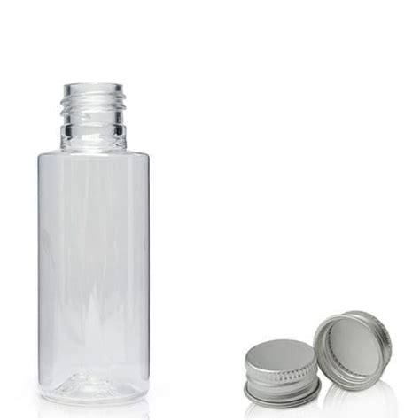 50ml PET Plastic Bottle With Aluminium Cap Ampulla Ltd