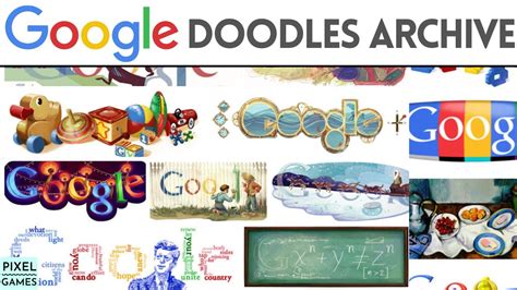 Evolution of Google Doodle Games