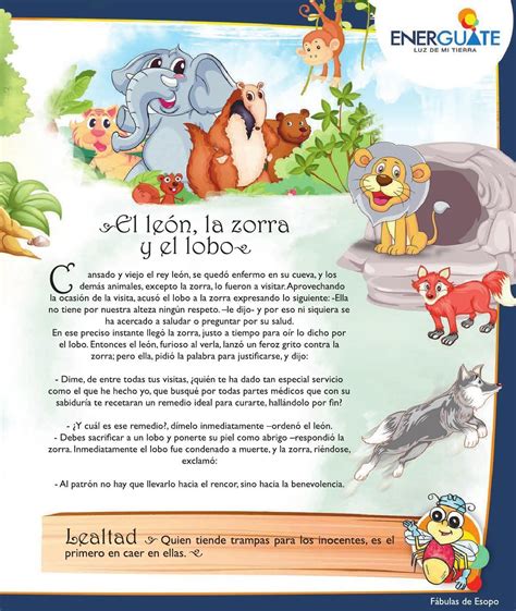 Las fábulas para niños son una de las principales herramientas en la