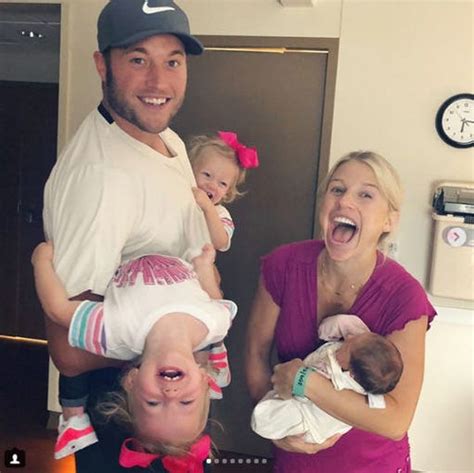 Kelly and Matthew Stafford welcome new daughter